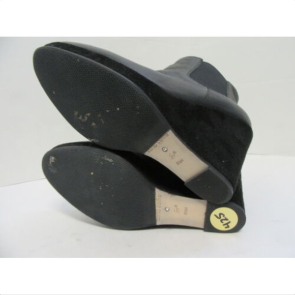 CORSO COMO Black Leather Coast Ankle Boots - Picture 7 of 7